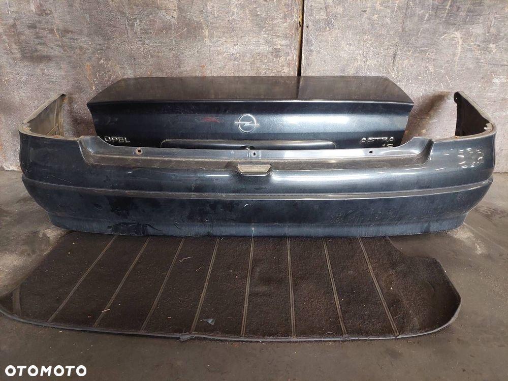 KOMPLETNY TYŁ OPEL ASTRA G Z298 KLAPA BAGAŻNIKA ZDERZAK TYŁ LAMPY - 4