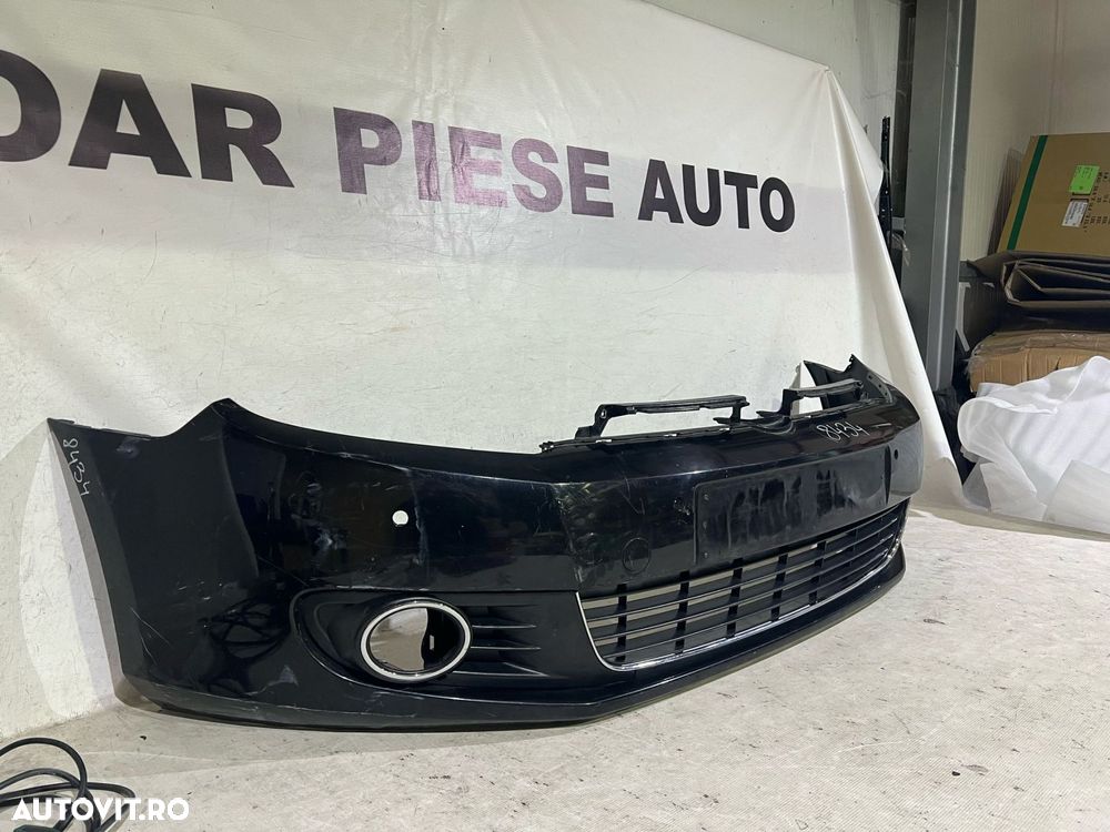 Bara fata VW Golf 6, 2008, 2009, 2010, 2011, 2012, cod origine OE 5K0807437, cu gauri pentru senzori de parcare (4). - 3