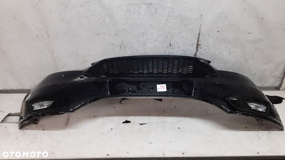 $ ZDERZAK PRZÓD PRZEDNI DO FORD FOCUS MK3 II LIFT FL ST TUNING HALOGENY F3 CZARNY - 1