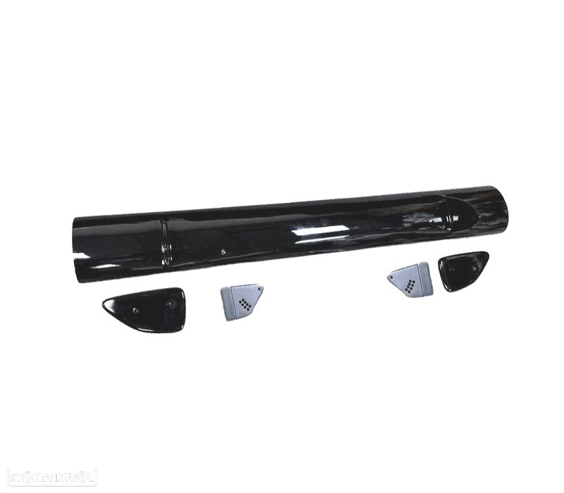 AILERON SPOILER MERCEDES CLA W117 13-19 LOOK GTS PRETO BRILHANTE - 2