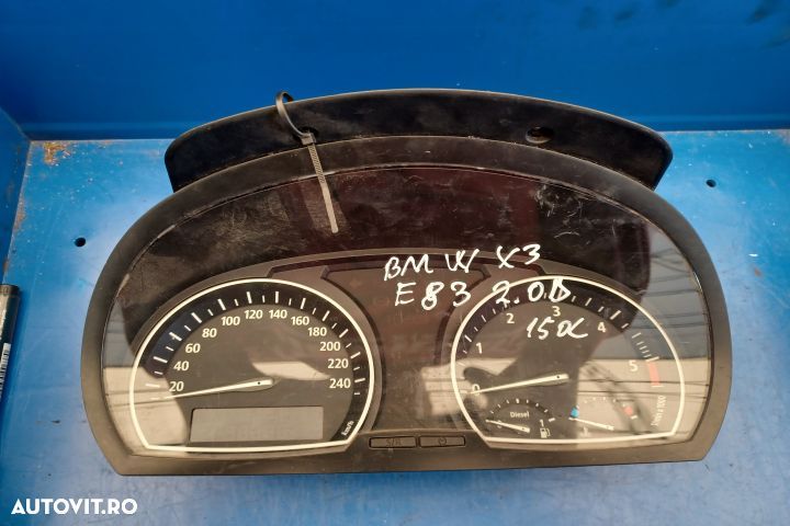 Ceasuri bord 102464033 1024640-33  3416113-02 341611302 1040781 BMW X - 1