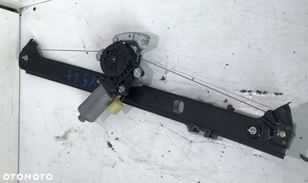 MECHANIZM SIŁOWNIK SZYBY TYLNY LEWY TYŁ BMW E53 X5 - 1