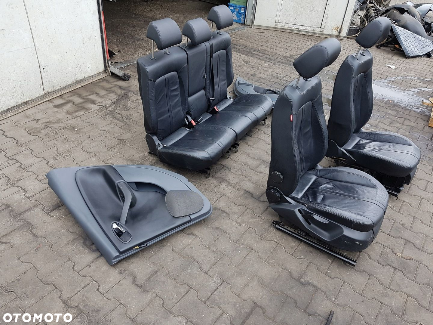 SEAT ALTEA 04-09r TOLEDO III FOTELE SKÓRZANE - 4