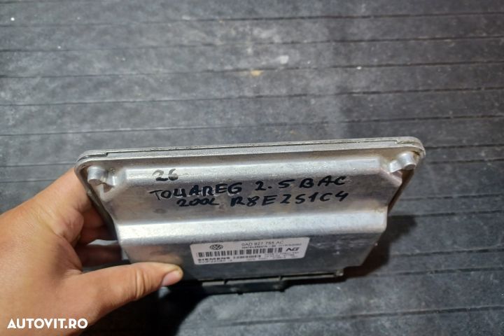 Calculator motor ECU 0AD927755AC - 2.5  BAC 0AD927755AC - 2.5  BAC Vo - 4