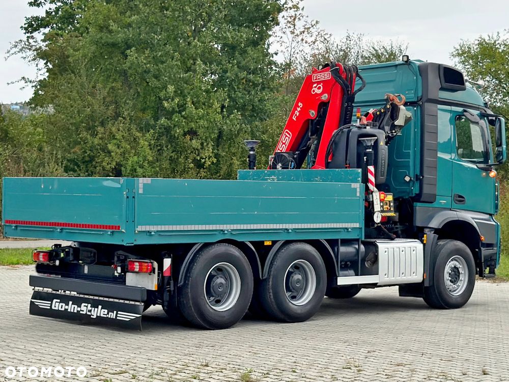 Mercedes-Benz AROCS 2648 * SKRZYNIA 4,05 m * FASSI F245A.0.24 E + PILOT / 6x4 - 7