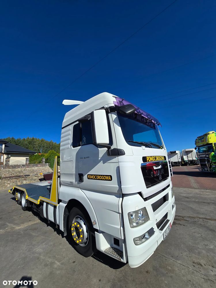 MAN tgx 25-440 6x2 laweta wciągarka całość na poduszkach - 26