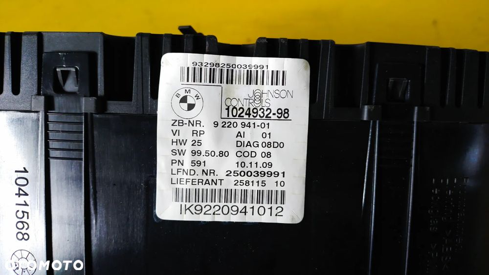 102493298 250039991 LICZNIK BMW E87 - 3