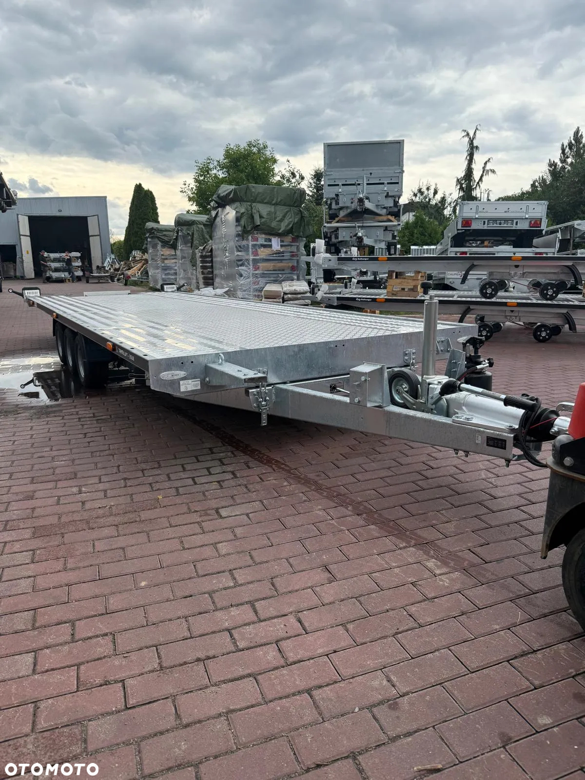 Inny Balhanger TRIMAXLIFT 3560 Wypełnienie Aluminium 600x210 3 osie DMC 3500kg uchylana hydraulicznie MOCNA - 16