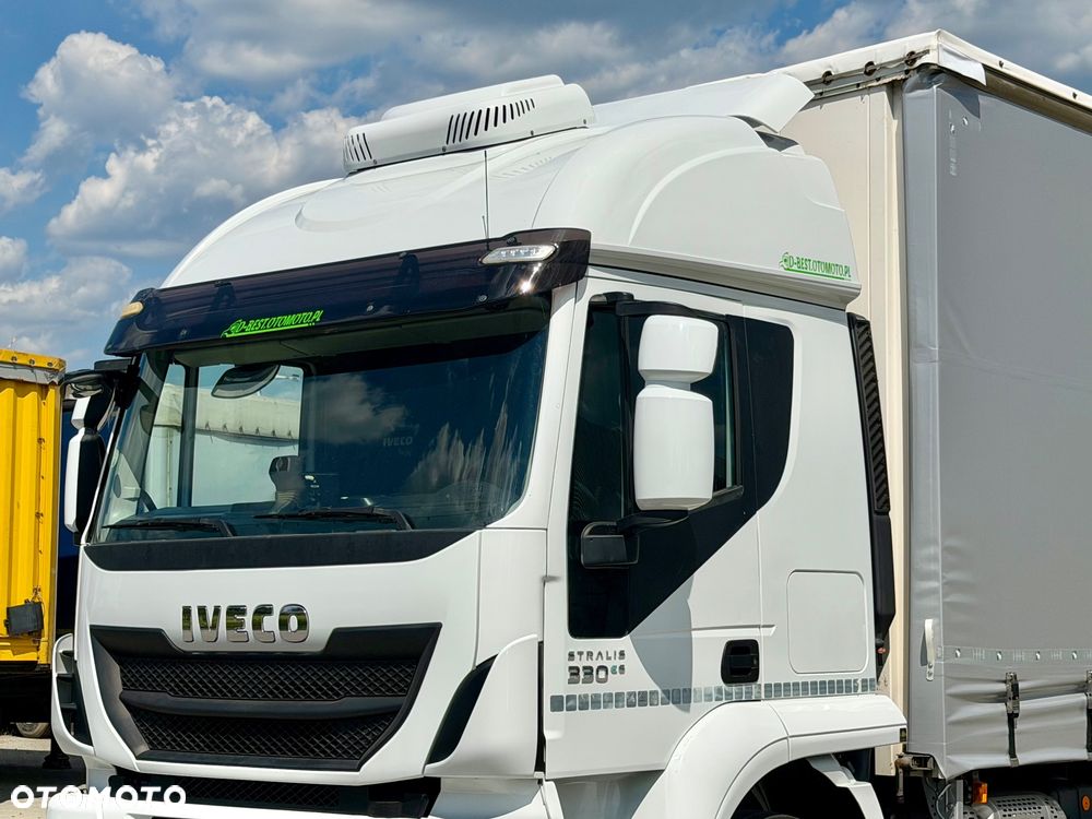 Iveco STRALIS 330 / FIRANKA / WINDA / AUTOMAT / E6 / ZSUWANY DACH / 7.5 M DŁUGOŚCI / SPROWADZONY - 13