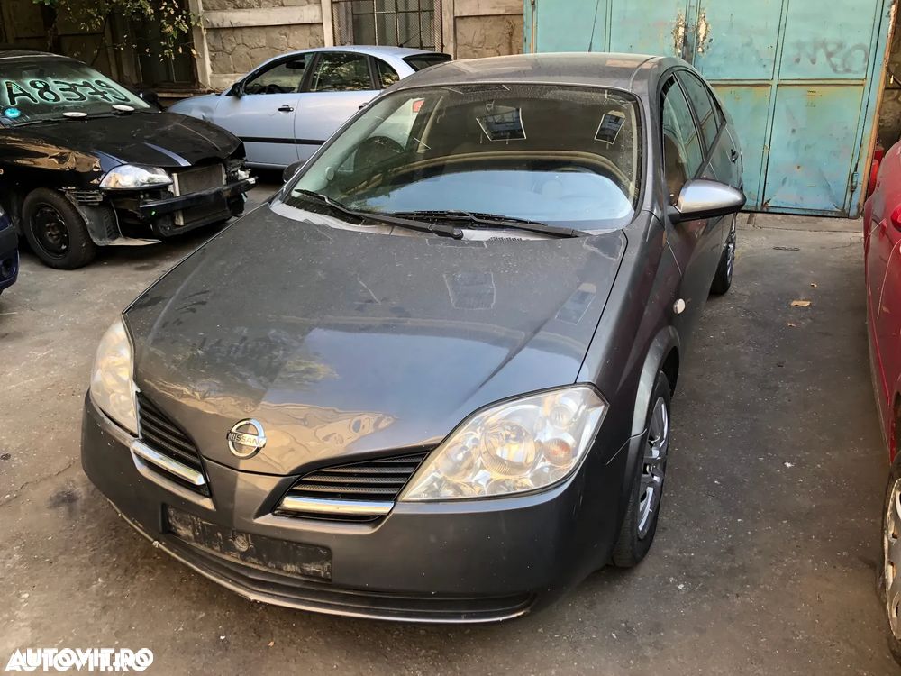 Oglinda dreapta Nissan Primera 2005 gri electrica - 4