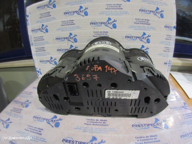 Quadrante 156056630 ALFA ROMEO 147 FASE 2 2005 1.6I TWINSPARK 120CV 5P CINZA DIGITAL KM/H - 3