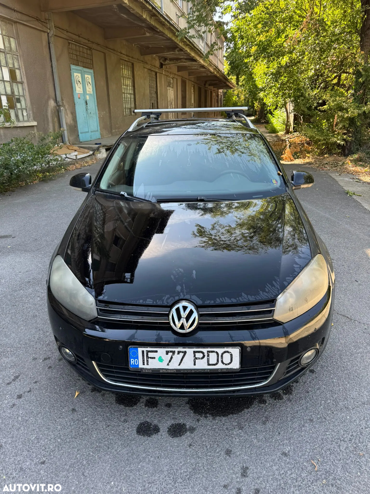 Capota fata motor Volkswagen Golf 6 variant break negru 2011 - 3