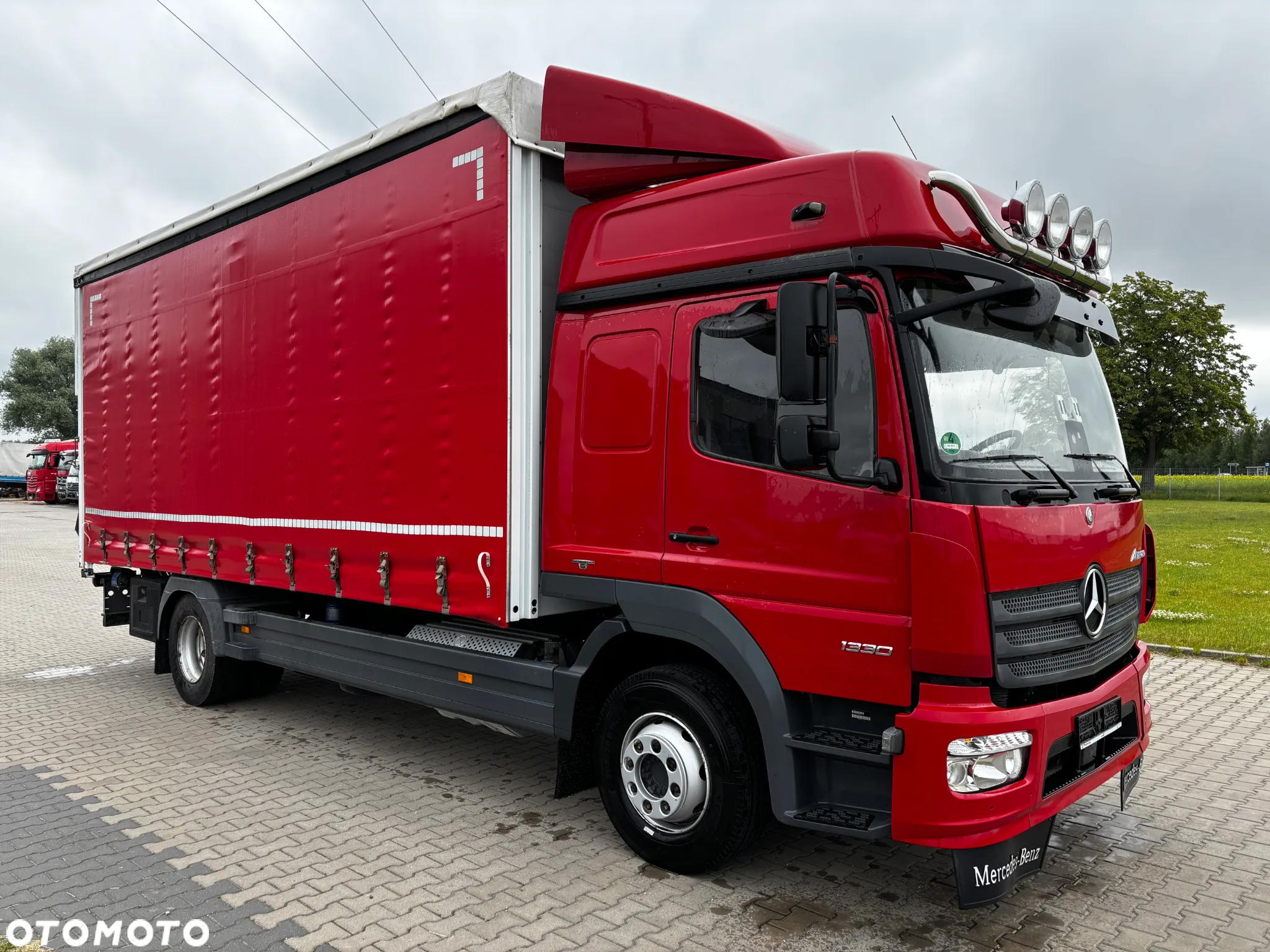 Mercedes-Benz ATEGO 1330 (1524, 1224) firank, winda , plandeka, kabina sypialna , z Niemiec - 5