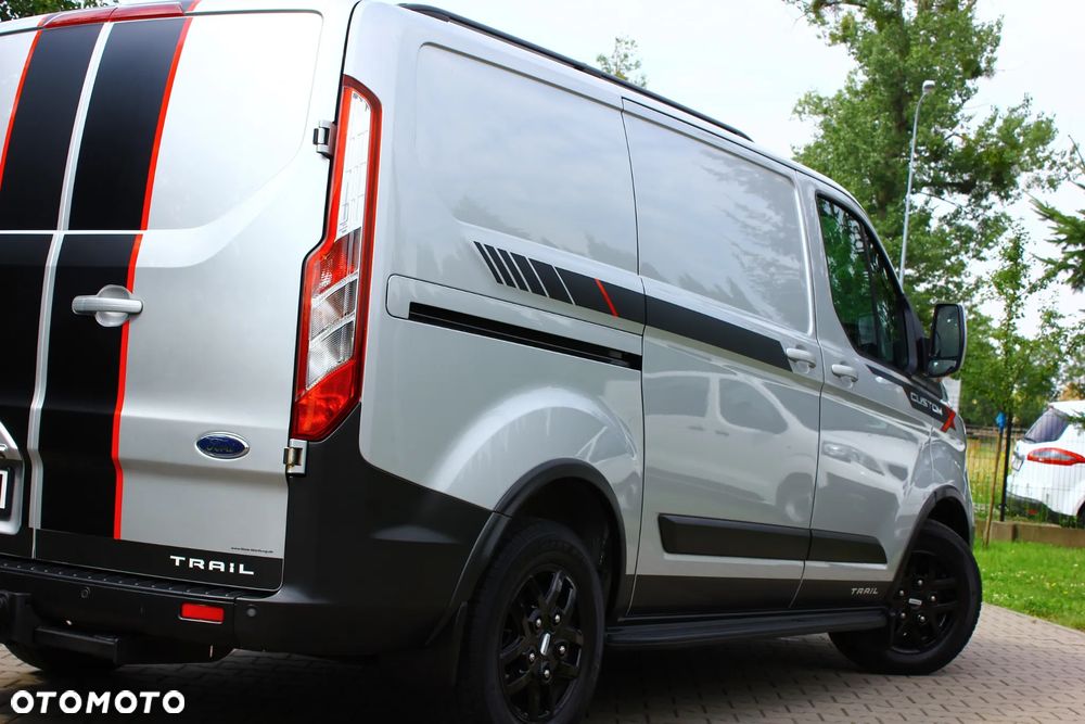 Ford TRANSIT CUSTOM TRAIL 2.0 TDCI 131KM 3 OSOBOWY NAVIGACJA KAMERA FELGI FULL OPCJA STAN PERFEKT FV23% - 16