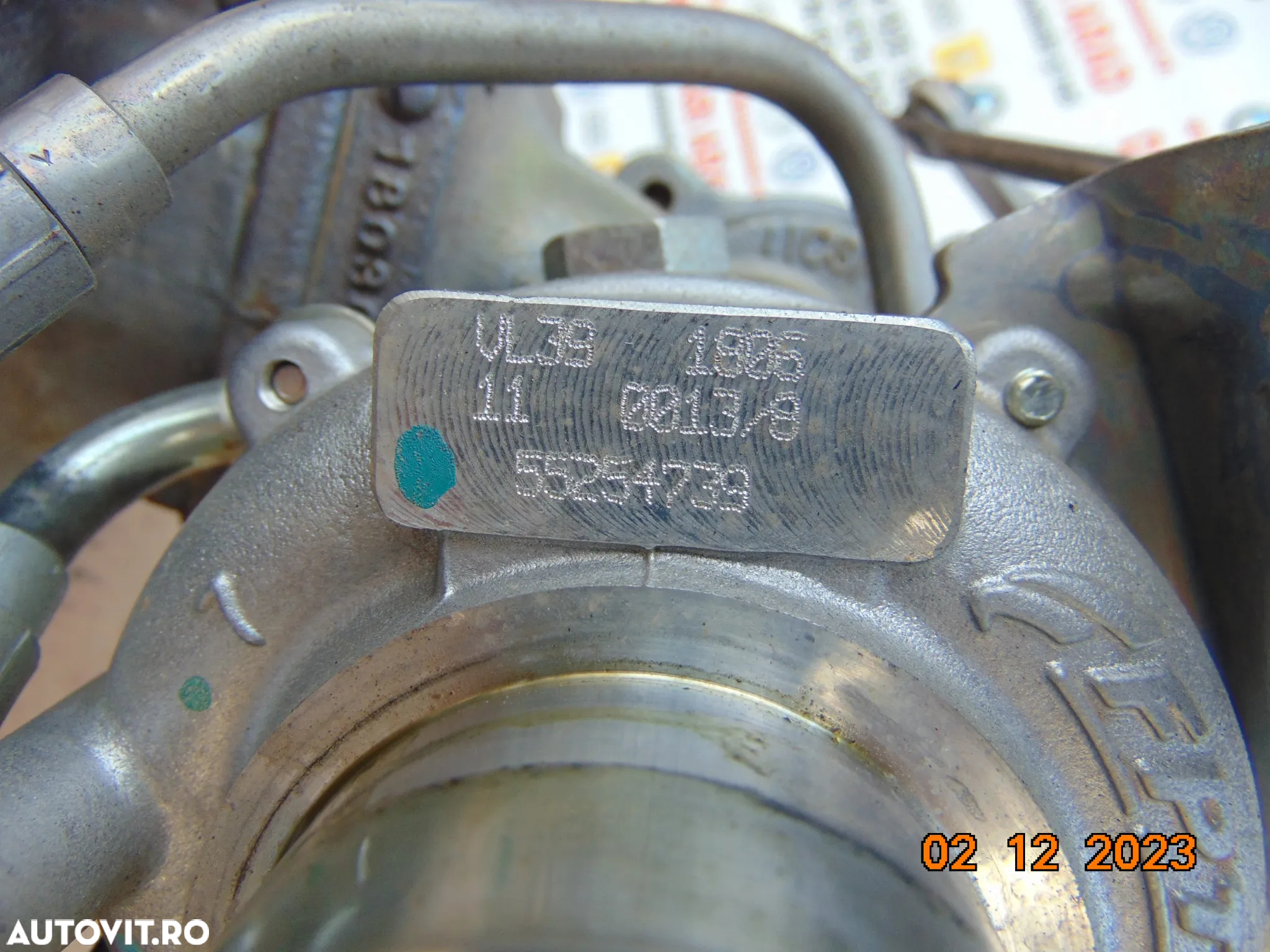 Turbina Fiat 1.4 benzina euro 6 Bravo Lancia Delta Alfa Romeo Mito Tipo Doblo giulietta 37.000km im - 3