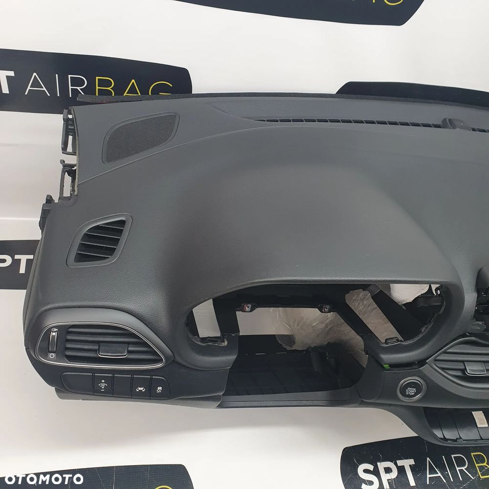 HYUNDAI i30 III DESKA ROZDZIELCZA KONSOLA KOKPIT PULPIT PODUSZKI AIRBAG AIR BAG PASY KIT SET - 2