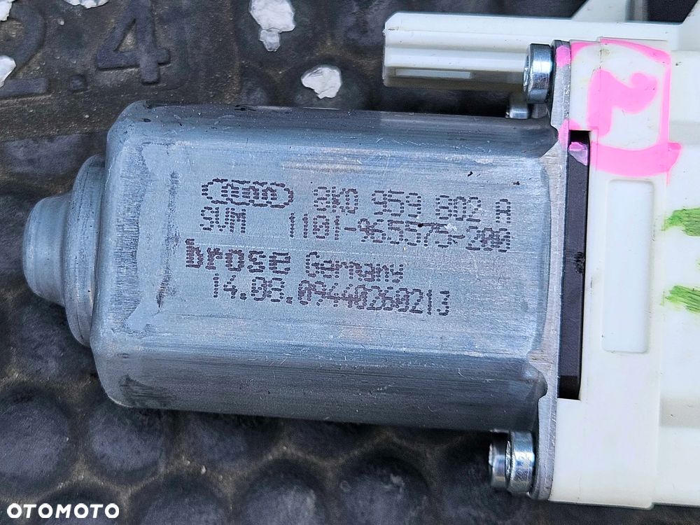 Silniczek Sterownik 8K0959801 A 8K0959802 A 8K0959811 A 8K0959812 A Moduł Szyby Mechanizm Podnoszenia Przod Tyl Audi A4 B8 A5 Sedan Kombi - 30
