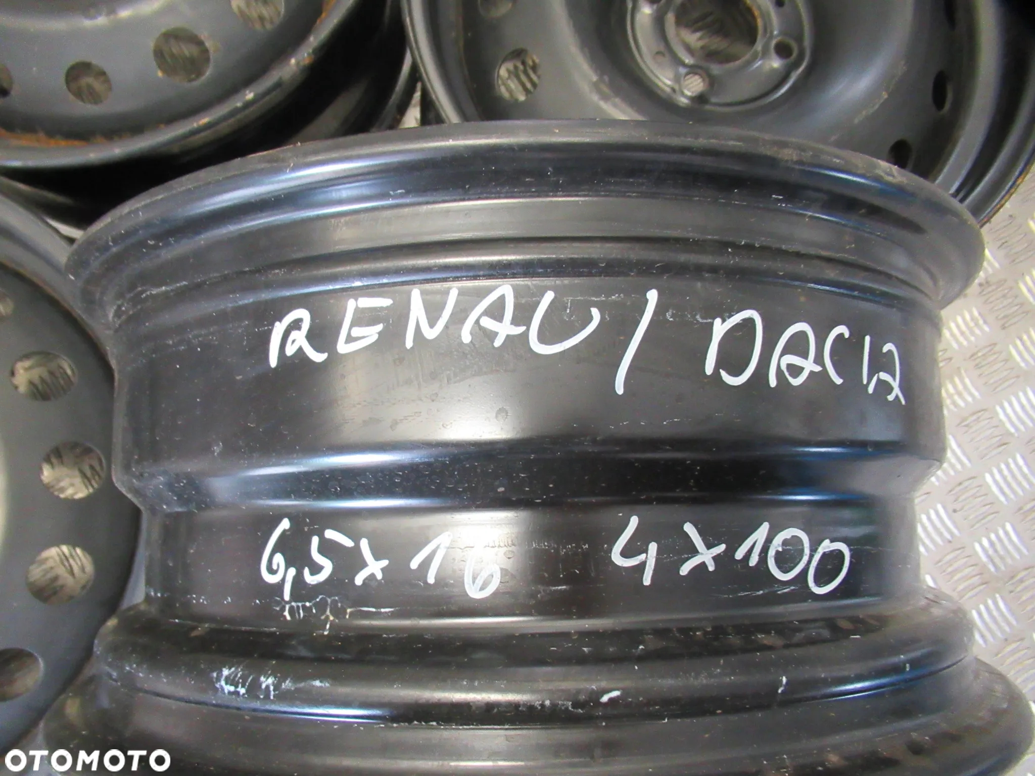 Felgi Renault Captur Clio Dacia Dokker Jogger Sandero 6,5Jx16 et40 4x100 - 4