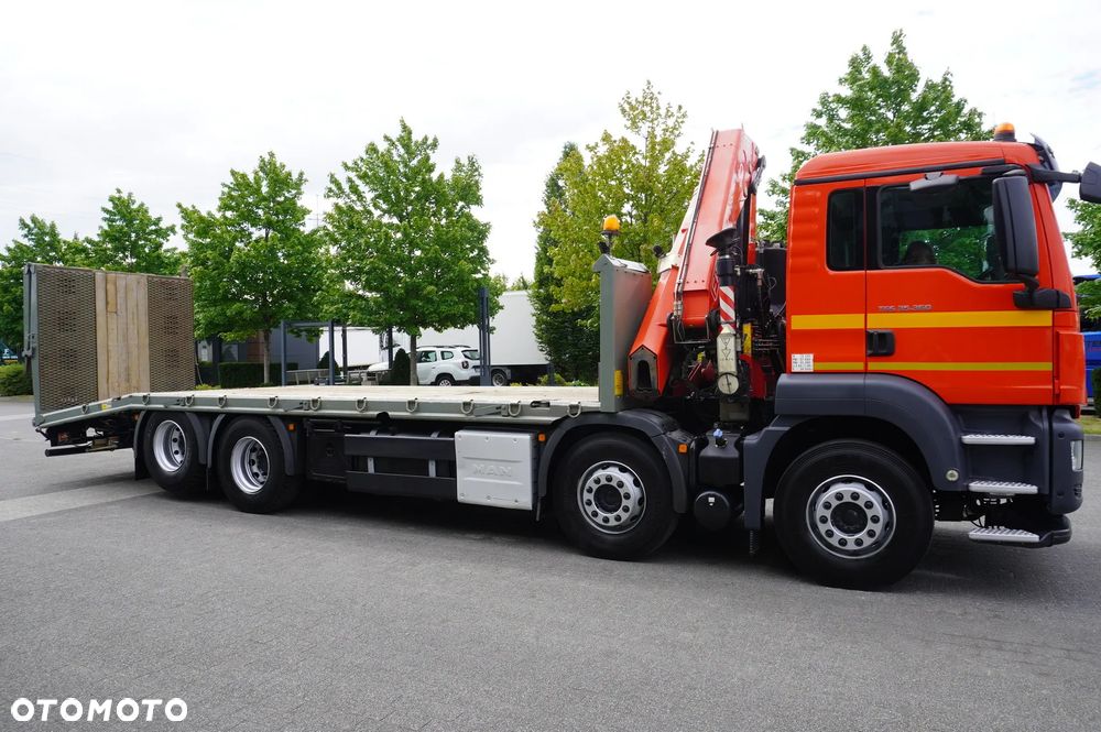 MAN TGS 35.360 E6 8×2 / HDS Fassi F235A.2.22 / pilot - 9