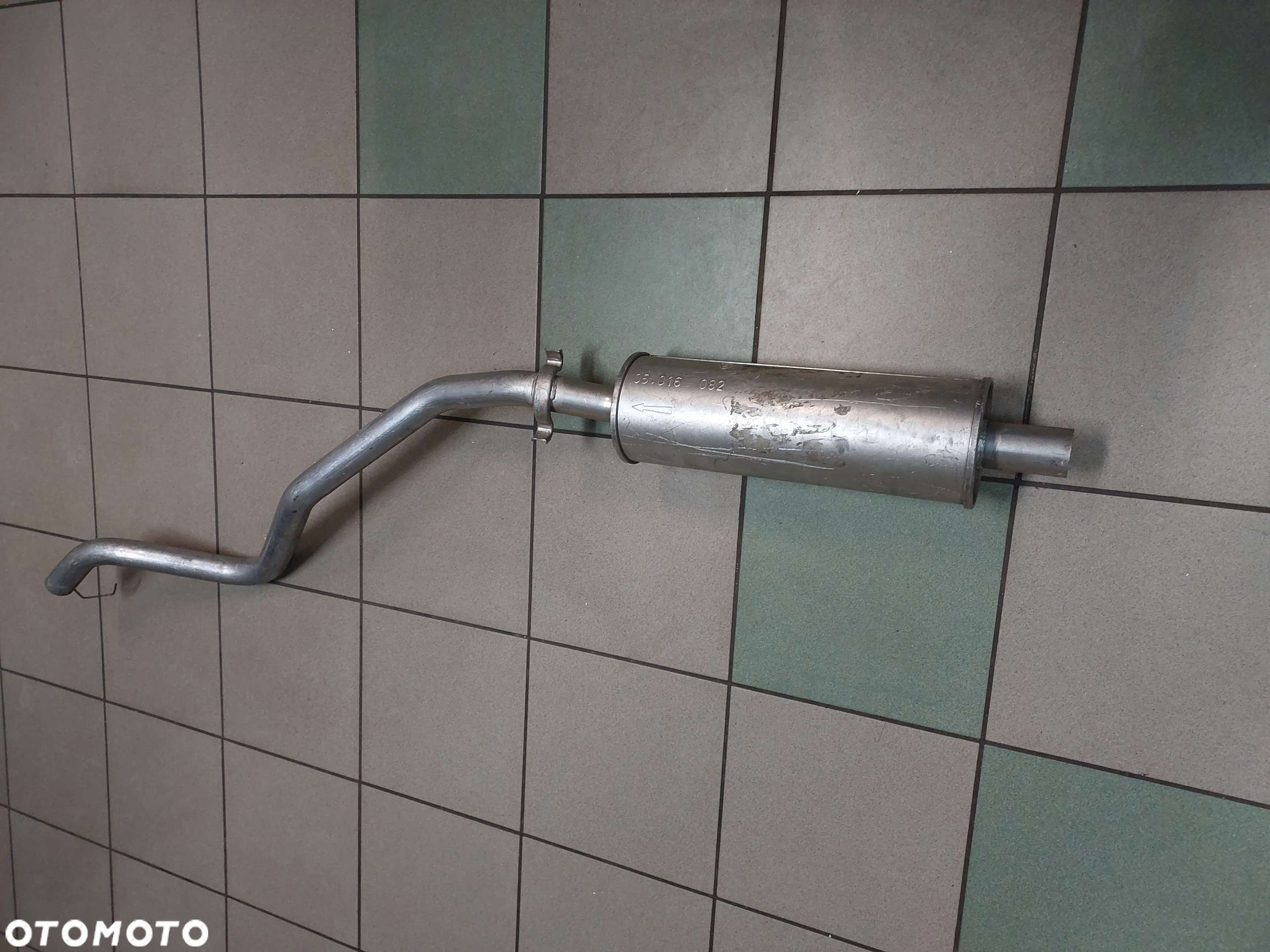 TŁUMIK ŚRODKOWY OPEL KADETT E Kombi 1.2,1.3,1.4   84-91 ROK   852062 852238 - 2