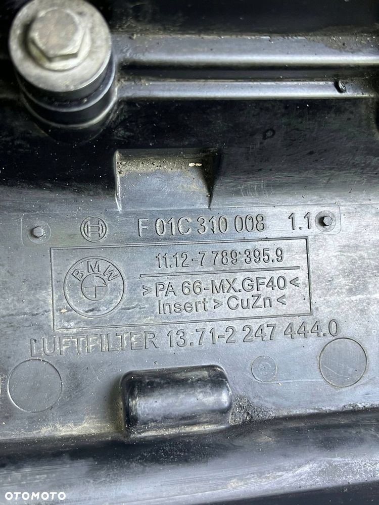 pokrywa zaworów bmw 3 e90 e91 7789395 - 7
