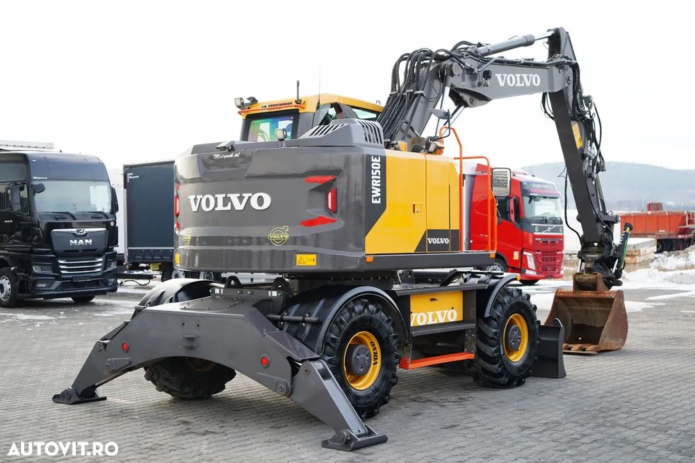 Volvo EWR150E / EXCAVATOR PE ROȚI / ROTOTIL / JOYSTICK / POWERTILT / 2019 / - 4