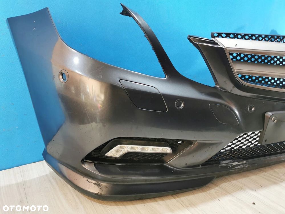 Mercedes E-Klasa W212 AMG zderzak grill przód PDC spryski LED - 2