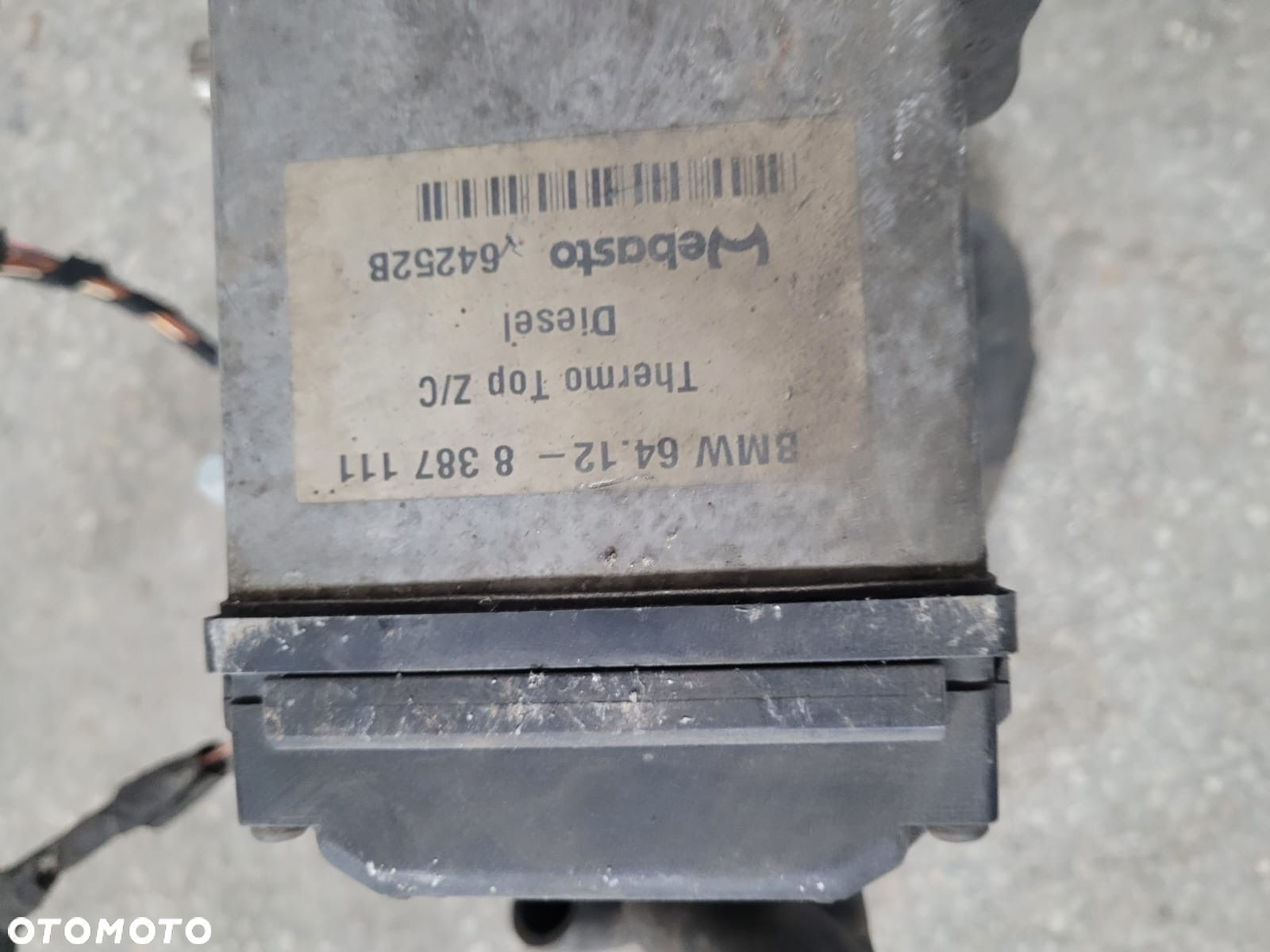 Webasto  BMW 5 e39 3.0 disel  66724A - 4