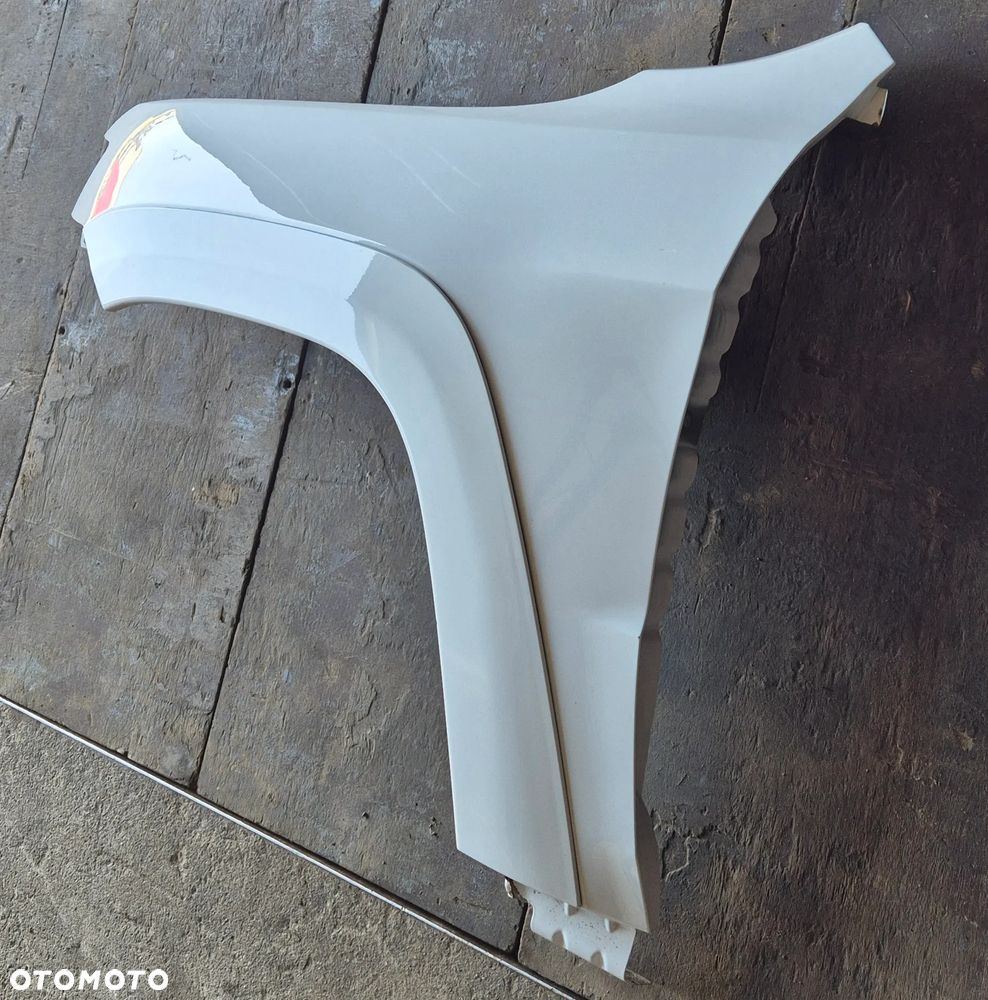 Błotnik Przód Przedni LEWY Biały PW7 Szeroka Listwa Summit Jeep Grand Cherokee WK2 2014-2021 - 3