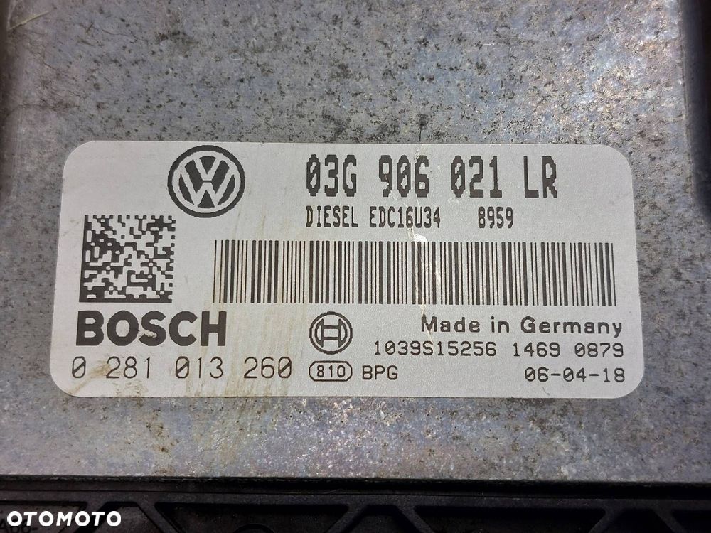 ZESTAW STARTOWY PASSAT B6 1.9 TDI 03G906021LR 3C0905861D 3C0905843Q - 2