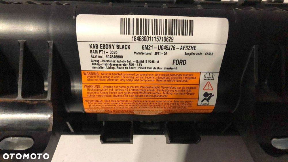 poduszka kolanowa ford s-max mk1 - 3