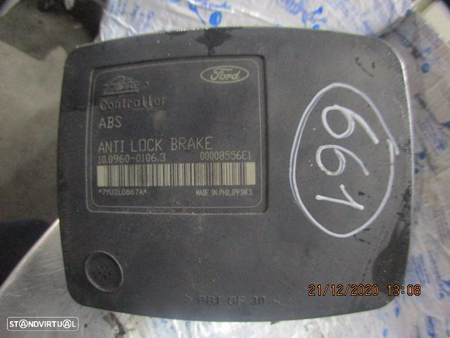 Abs 10020600934 10096001063 FORD FUSION 2003 1.4TDCI FORD FIESTA 2004 1.4TDCI - 3