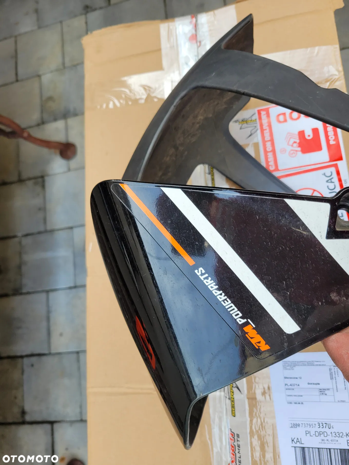 Błotnik przód , przedni KTM RC 125 - 11
