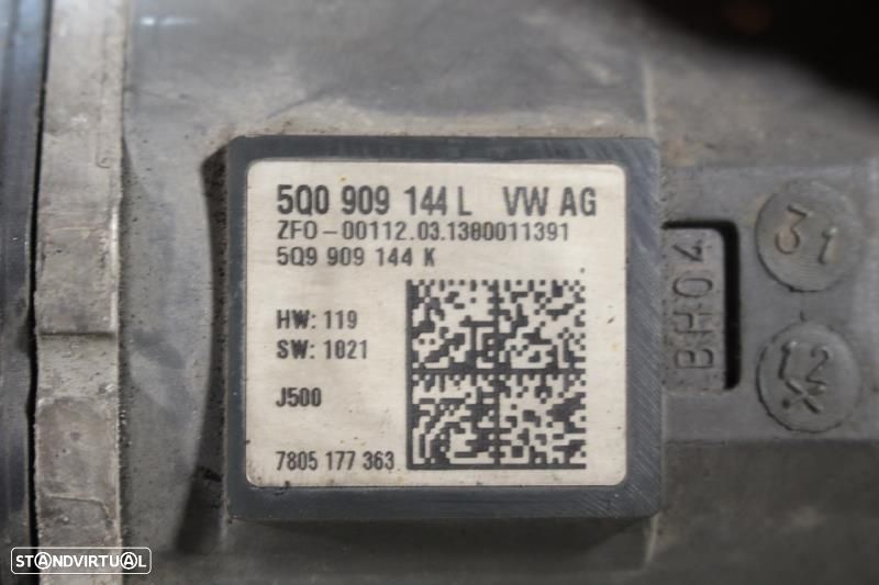 Motor Da Caixa De Direção Seat Leon (5F1)  5Q0909144l / 5Q9909144k / 7 - 7