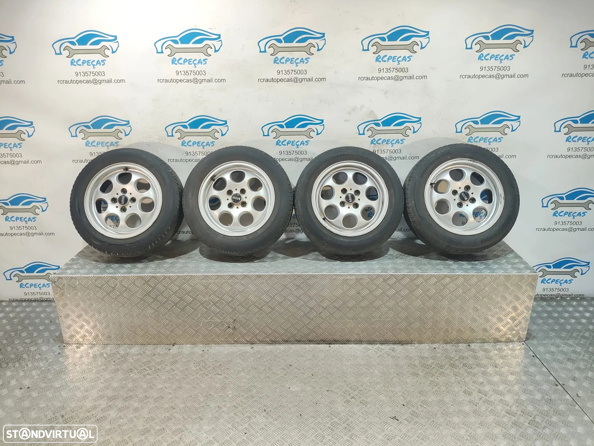 - Jantes 15 Originais Mini Cooper One 5,5J ET45 4x100 - 13