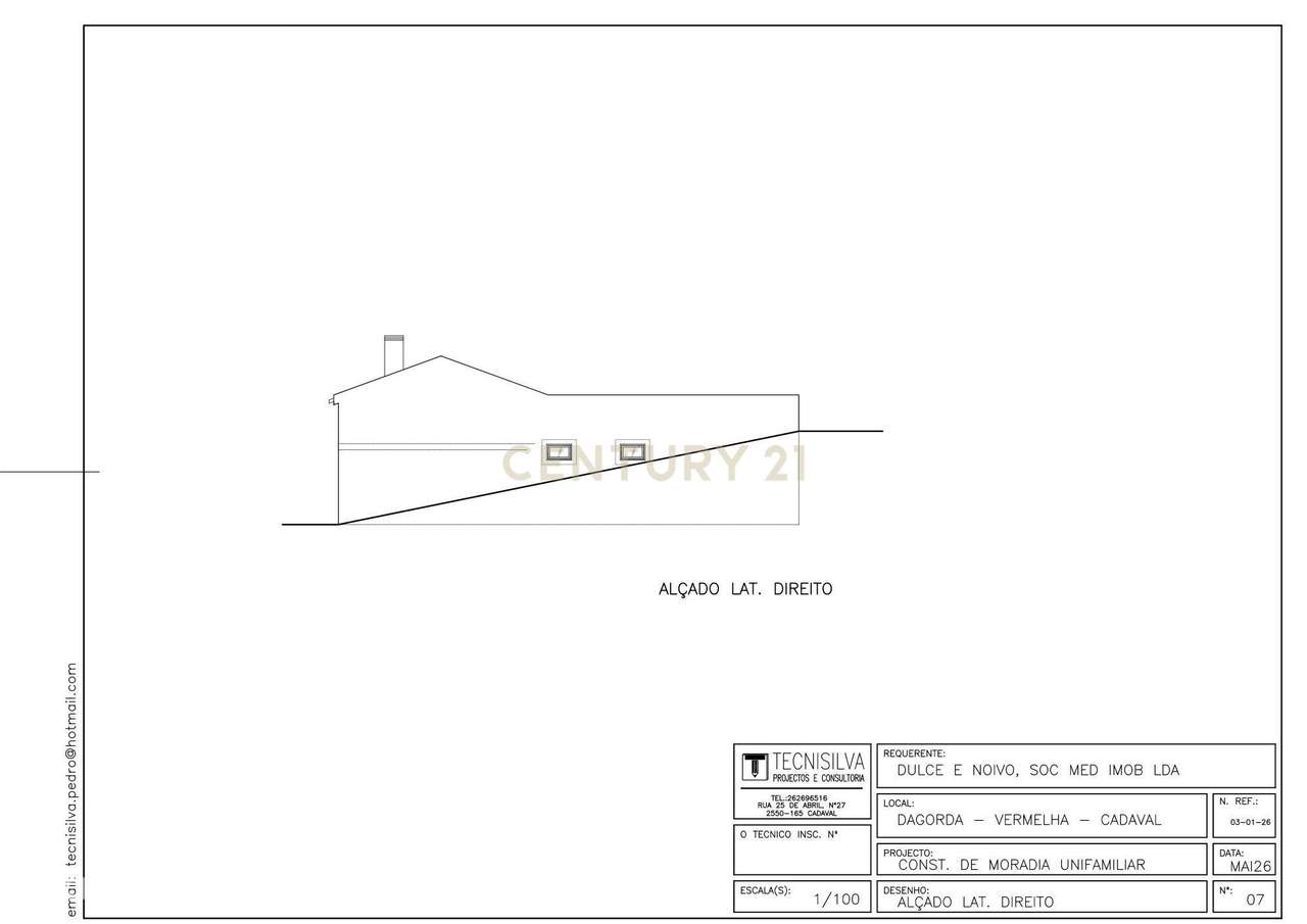Moradia T2 com projeto aprovado e mezzanine — Dagorda, Cadaval - Grande imagem: 4/6