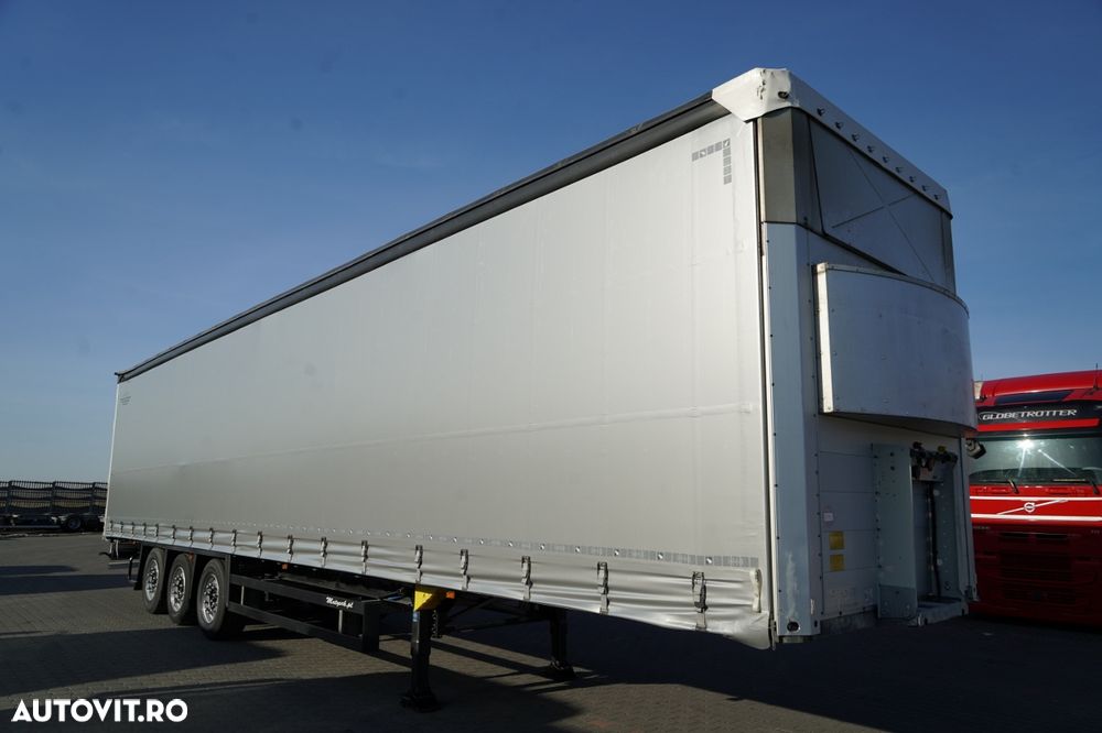 Schmitz Cargobull CORTINĂ / JOLODA / REMORCA RODA / VARIOS / 385/55 R22.5 / ACOPERIȘ CULISANT - 7