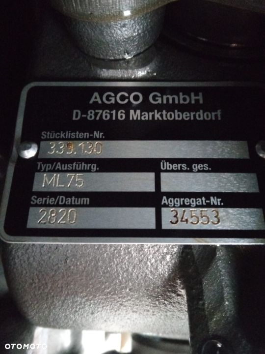 Skrzynia biegów Vario ML75 Fendt 312 - 1