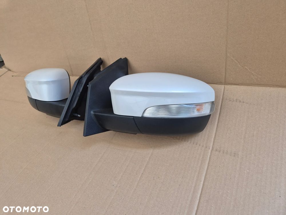 FORD EDGE MK2 LUSTERKA LUSTERKO PRAWE LEWE KOMPLET 2 SZT IDEALNE KOMPLETNE EUROPA 13pin i 15pin BIAŁE UG - 3