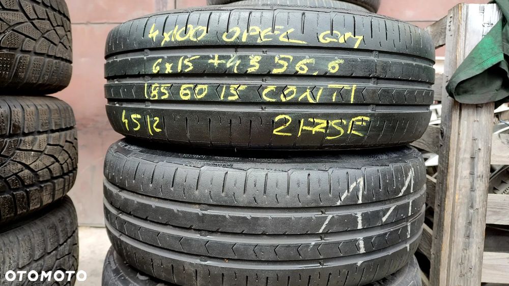 185/60R15 Opony Letnie Lato CONTINENTAL ContiPremiumContact 5 NEXEN N'blue HD 5mm 4,5mm Legnica ALU-RAD 185/60 - 2