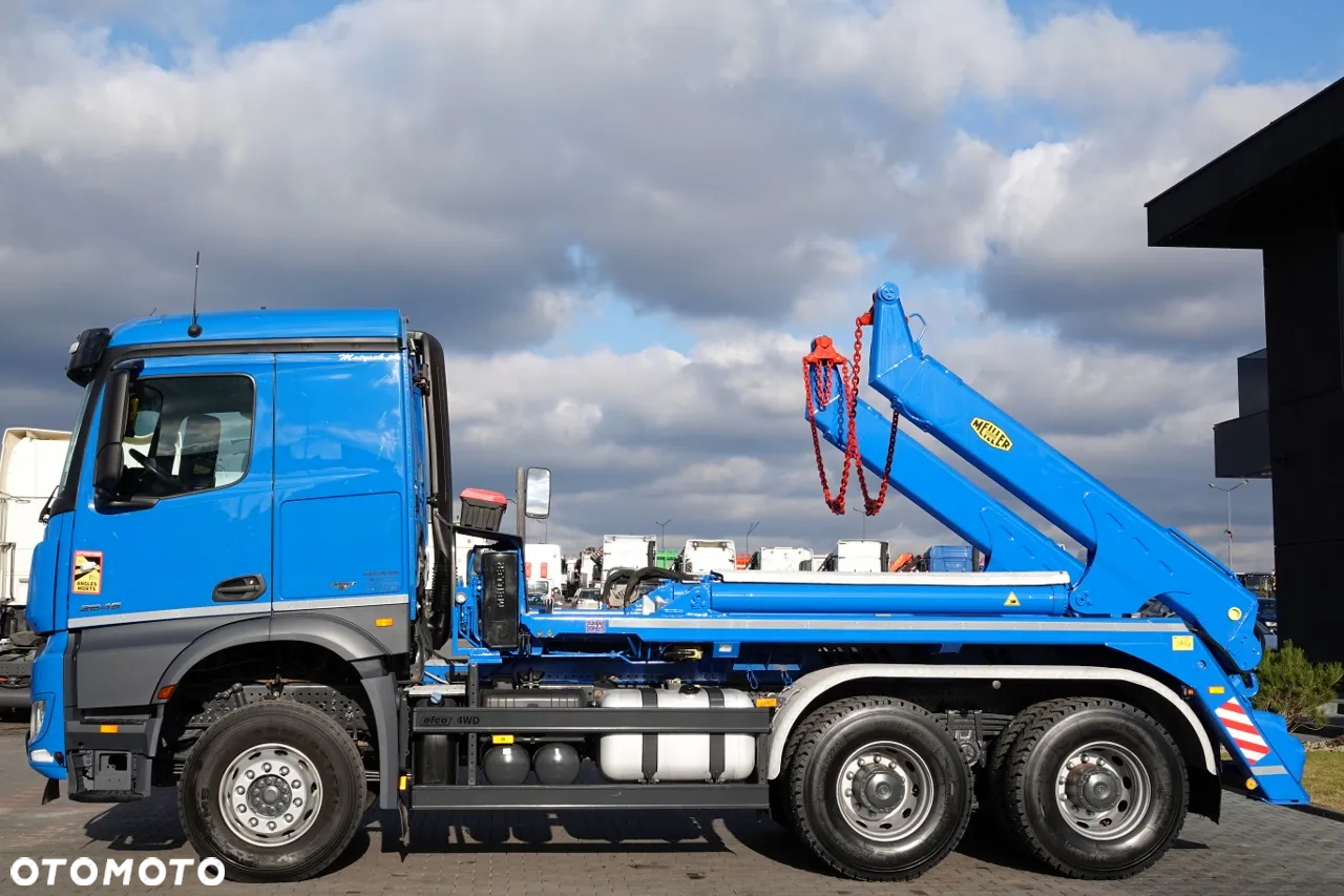 Mercedes-Benz AROCS 2645 / 6X4 / BRAMOWIEC / MEILLER / MANUAL / EURO 6 / SPROWADZONY - 10