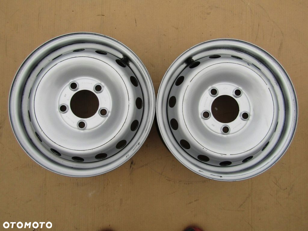 1x Felga 16 Renault master Opel movano 6,5j 5x130 ET66 - 4