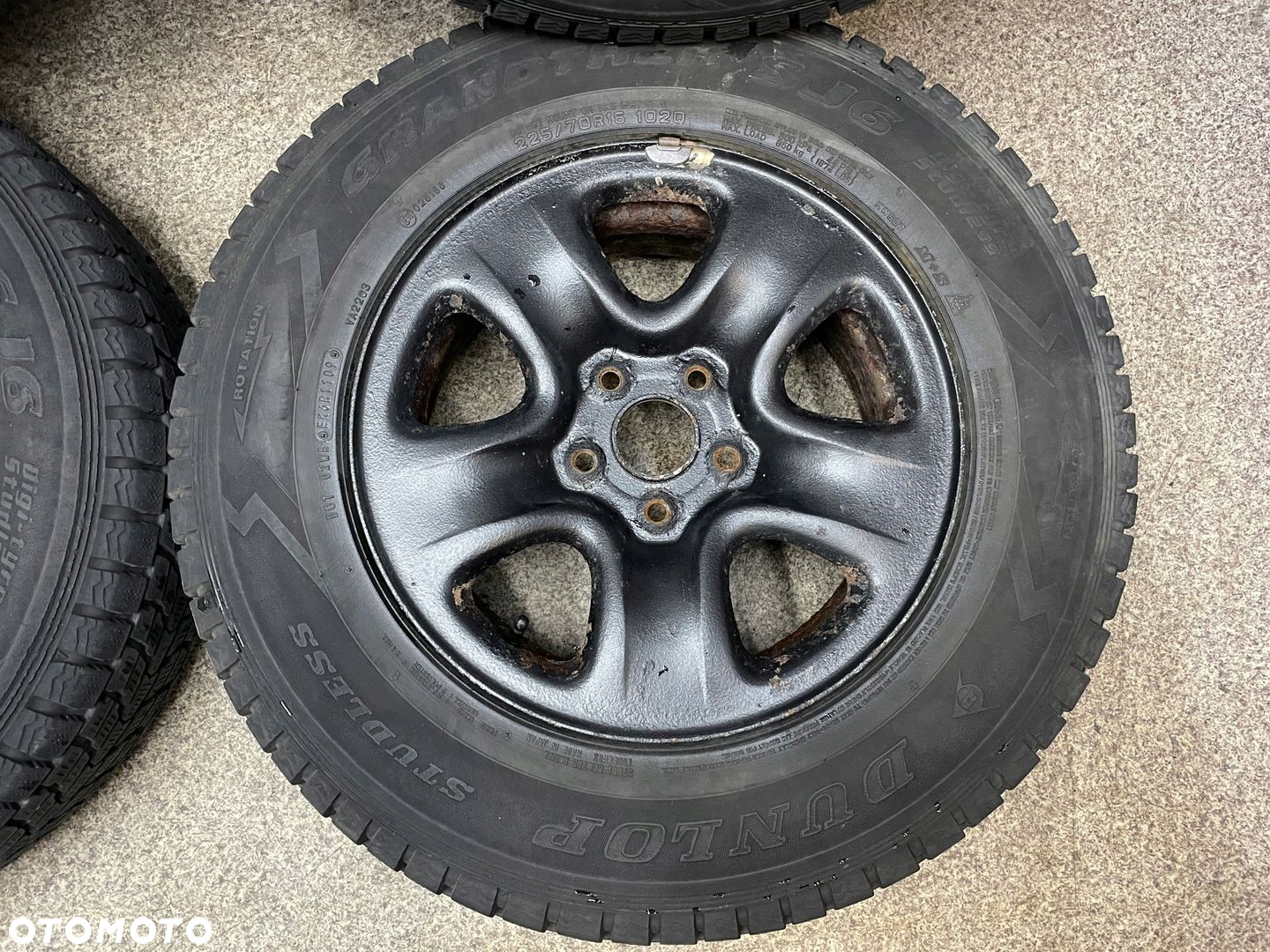 Kola felgi stalowe opony ZIMA DUNLOP R16 5x114.3 Suzuki Grand Vitara 2 II - 9