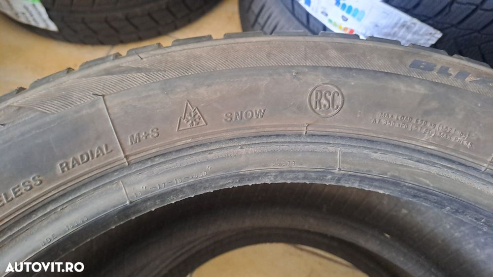 2 Anvelope iarna 225 50 r18 BRIDGESTONE - 6