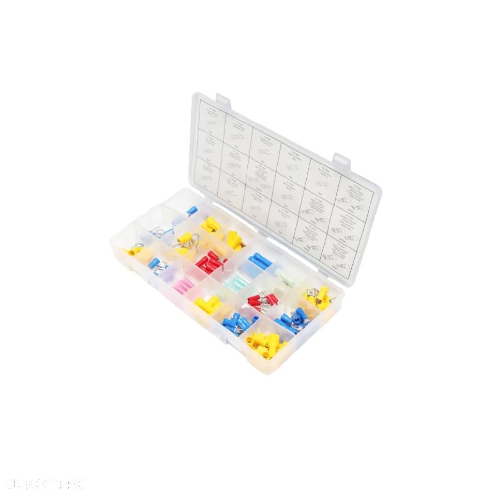 Trusa papuci electrici izolati, 120 bucati diverse marimi si modele