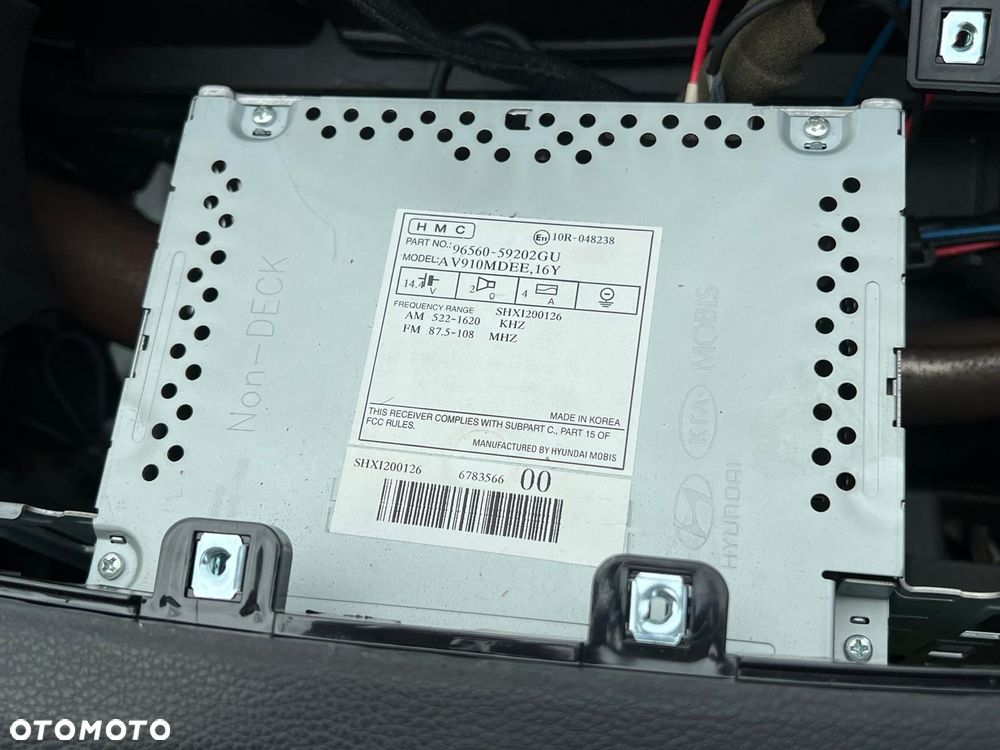Hyundai H350 Radio Navi 96560 59202 GU AV910MDEE 16Y - 2