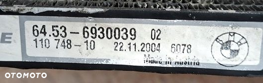 BMW X1 E84 E87 E90 CHŁODNICA KLIMATYZACJI 6930039 - 3
