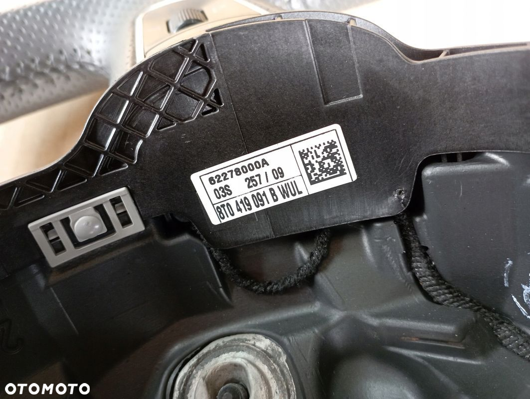 AUDI A5 8T KIEROWNICA SKÓRA MULTIFUNKCJA 8T0419091B - 5