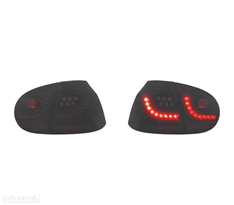 CONJUNTO DE FAROLINS LED VOLKSWAGEN VW GOLF 5 03-08 NEW LOOK INDICADORES DINAMICOS - 4