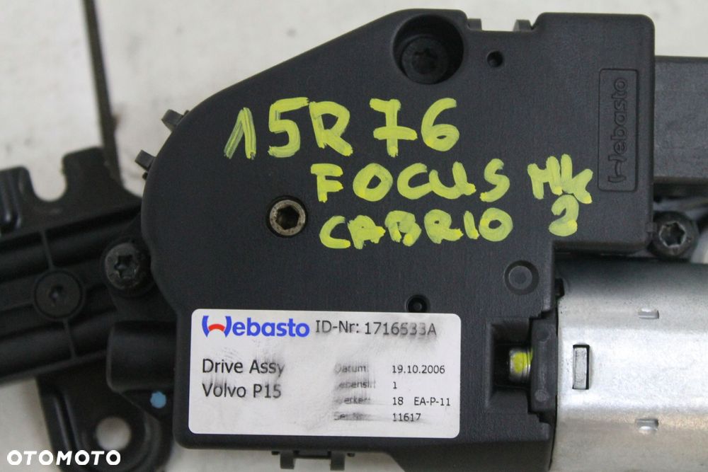 MECHANIZM DACHU ZAMEK FOCUS MK2 CC CABRIO 1716533A - 9